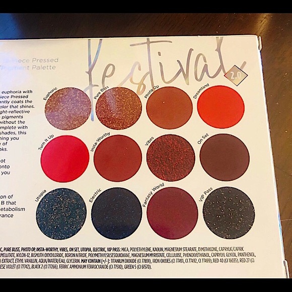 🆕🔥PUR FESTIVAL 2.0 EYESHADOW PALETTE BEAUTIFUL 12SHIMMERS&MATTES NWT&NIB - Picture 6 of 9